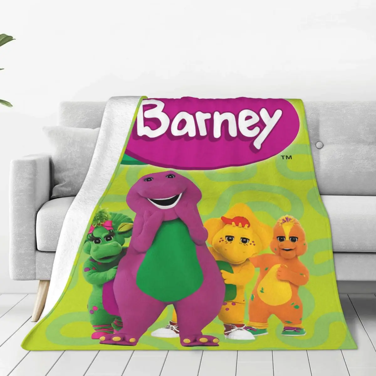 Barney & Friends Cartoon Blanket Flannel Print Dinosaur Multifunction Lightweight Throw Blanket for Bedding Bedroom Bedspreads
Barney & Friends Cartoon Blanket Flannel Print Dinosaur Multifunction Lightweight Throw Blanket for Bedding Bedroom Bedspreads