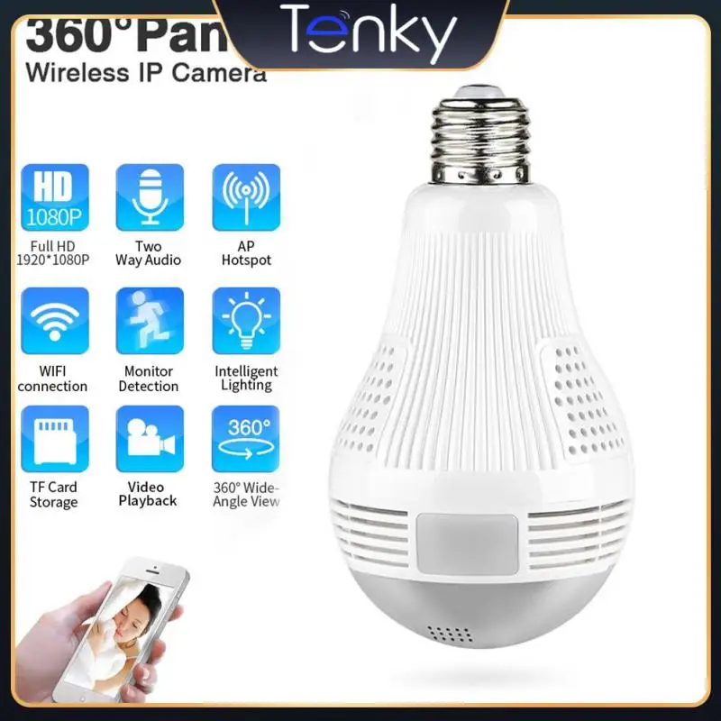 Camera 960p Lighting Remote Monitor Wireless Ip Camera Baby Monitor Two-way Bulb Camera Security Camera Cam Panoramic Cam
Camera 960p Lighting Remote Monitor Wireless Ip Camera Baby Monitor Two-way Bulb Camera Security Camera Cam Panoramic Cam