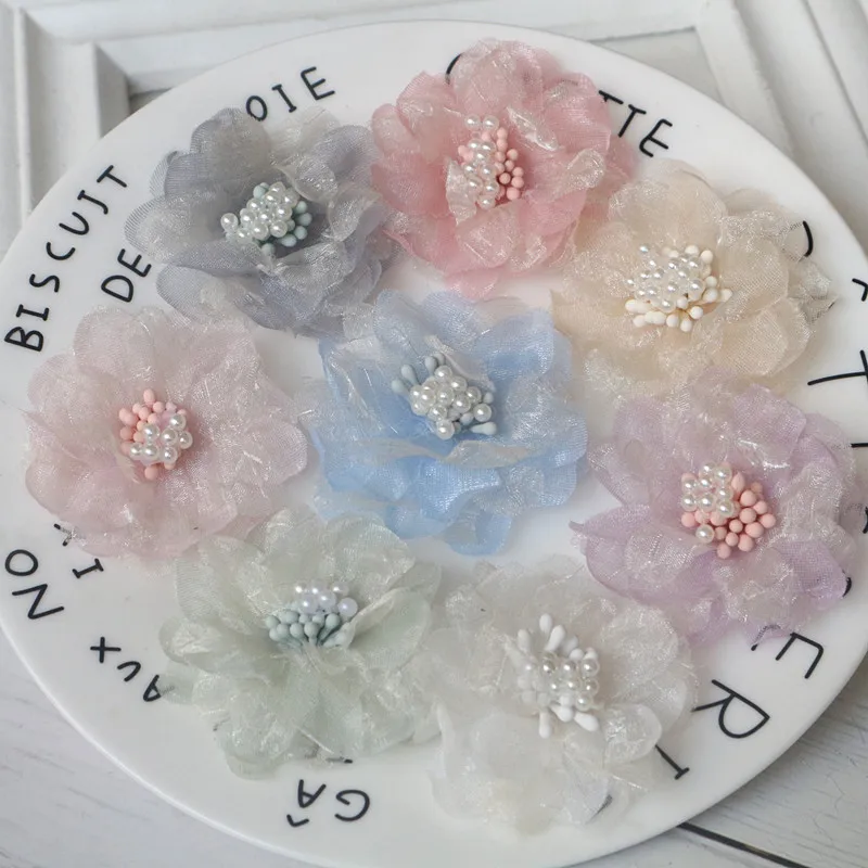 10PCS 4.5CM Handmade Chiffon Fabric Flowers Hair Accessories DIY Wedding Dress Straw Hat Home Decor
10PCS 4.5CM Handmade Chiffon Fabric Flowers Hair Accessories DIY Wedding Dress Straw Hat Home Decor