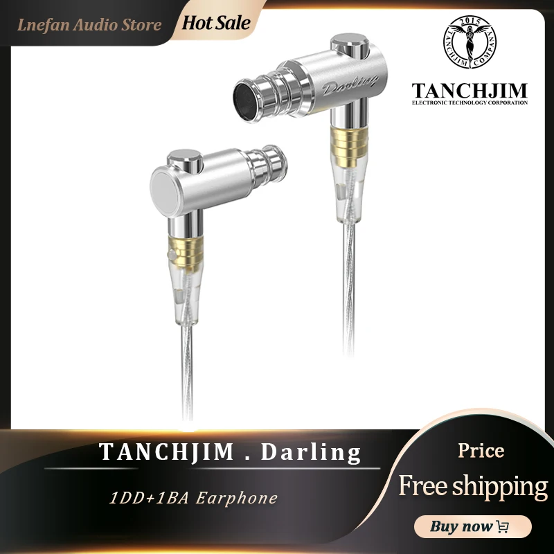 Наушники-вкладыши TANCHJIM Darling 1BA + 1DD, динамические + сбалансированные арматурные гибридные Наушники Hi-Fi, музыкальные наушники IEM
Наушники-вкладыши TANCHJIM Darling 1BA + 1DD, динамические + сбалансированные арматурные гибридные Наушники Hi-Fi, музыкальные наушники IEM