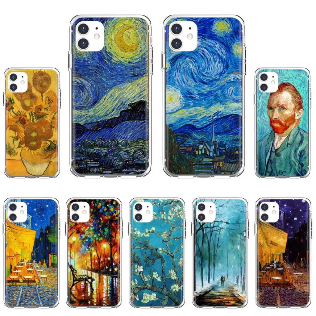 For iPhone 10 11 12 13 Mini Pro 4S 5S SE 5C 6 6S 7 8 X XR XS Plus Max 2020 TPU Covers Vincent-Van-Gogh-1891-Starry-Night
For iPhone 10 11 12 13 Mini Pro 4S 5S SE 5C 6 6S 7 8 X XR XS Plus Max 2020 TPU Covers Vincent-Van-Gogh-1891-Starry-Night