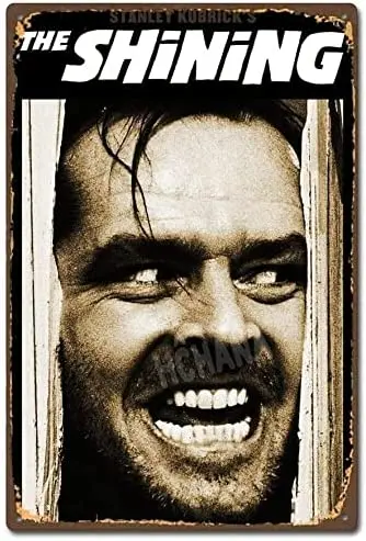 vintage The Shining Movie Classic Horror Film Poster metal tin sign home decoration wall wall decoration
vintage The Shining Movie Classic Horror Film Poster metal tin sign home decoration wall wall decoration