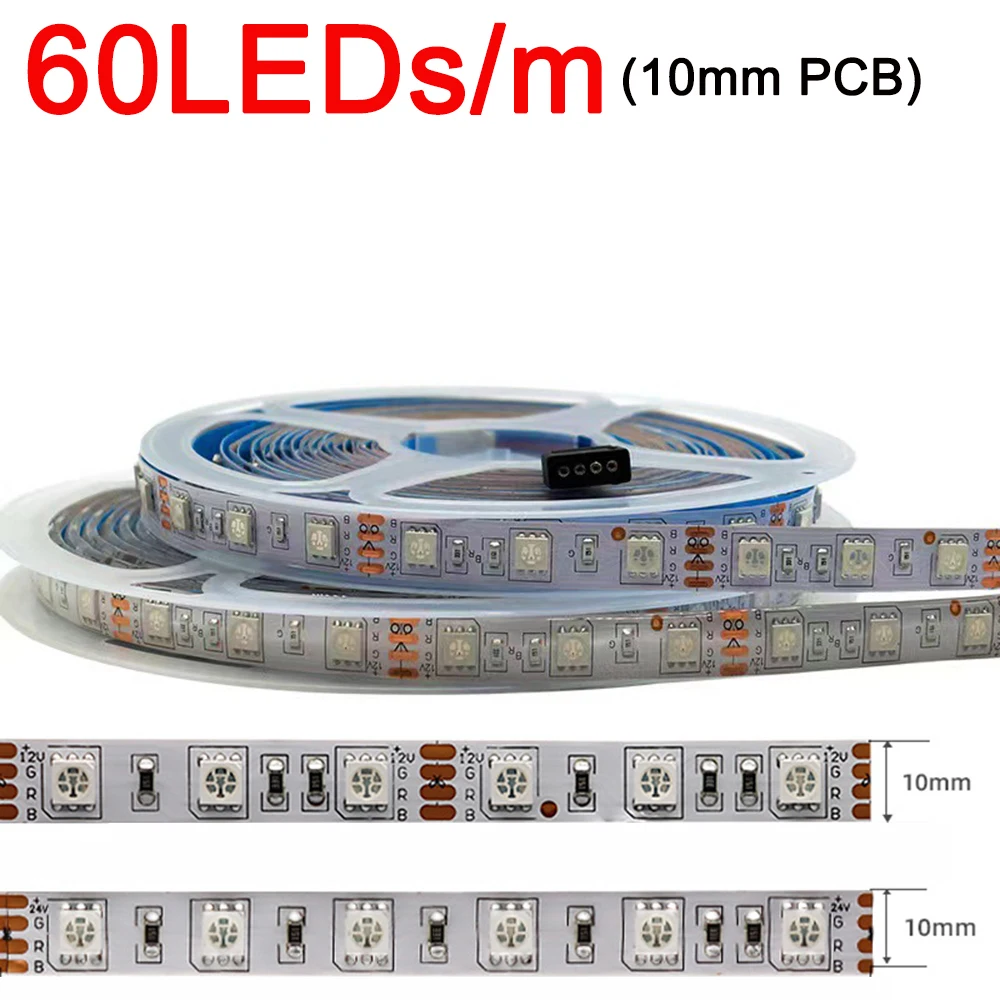 RGB светодиодная лента veromount 5м 12/24В SMD 5050
RGB светодиодная лента veromount 5м 12/24В SMD 5050