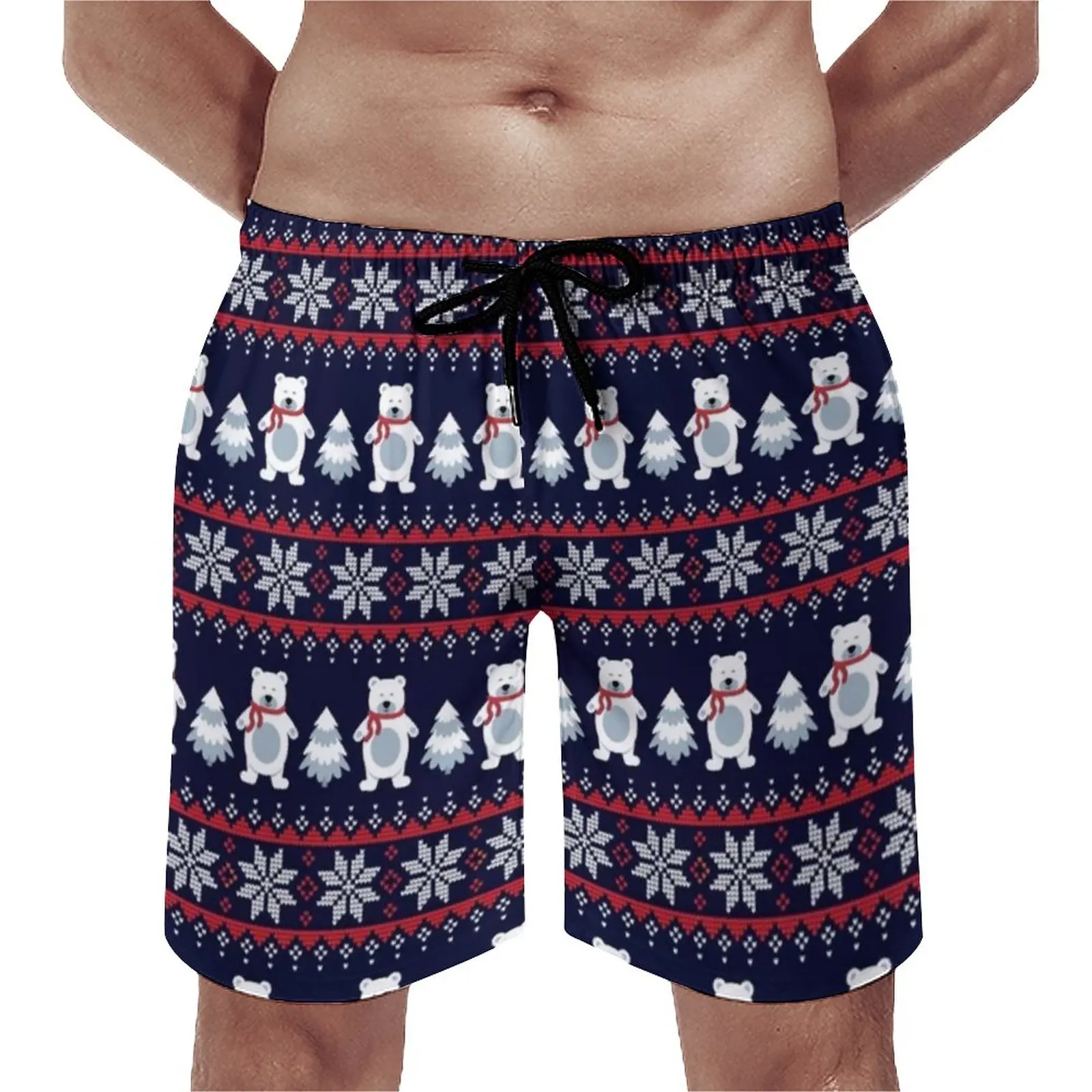 Christmas Winter Bear Board Shorts Cartoon Adorable Animal Beach Short Pants High Quality Men Pattern Printing Swimming Trunks
Christmas Winter Bear Board Shorts Cartoon Adorable Animal Beach Short Pants High Quality Men Pattern Printing Swimming Trunks