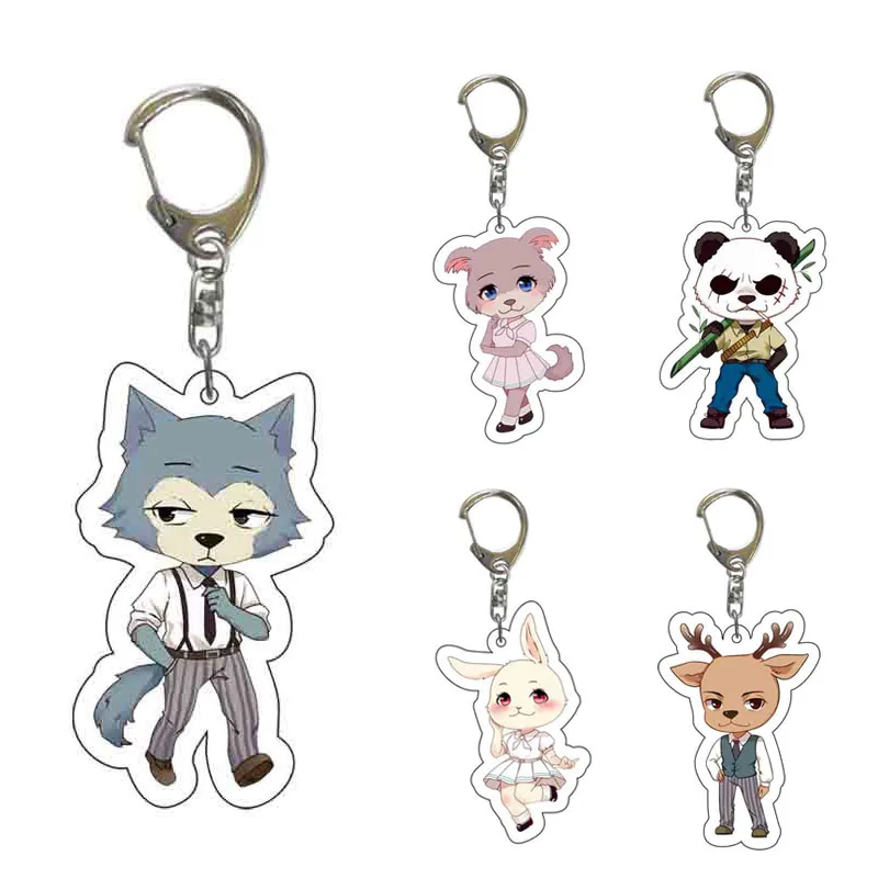 Cute Animal Anime BEASTARS Key Chain Spring Haru Cosplay Props Two-sided Acrylic Figures Keychain Bag Pendant Accessories
Cute Animal Anime BEASTARS Key Chain Spring Haru Cosplay Props Two-sided Acrylic Figures Keychain Bag Pendant Accessories