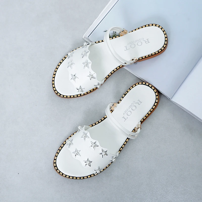 Women Summer Sandals Pearl Star Thick Heel Platform Wedges Sandals Slippers Sandalias Slides White Black High Shoes
Women Summer Sandals Pearl Star Thick Heel Platform Wedges Sandals Slippers Sandalias Slides White Black High Shoes
