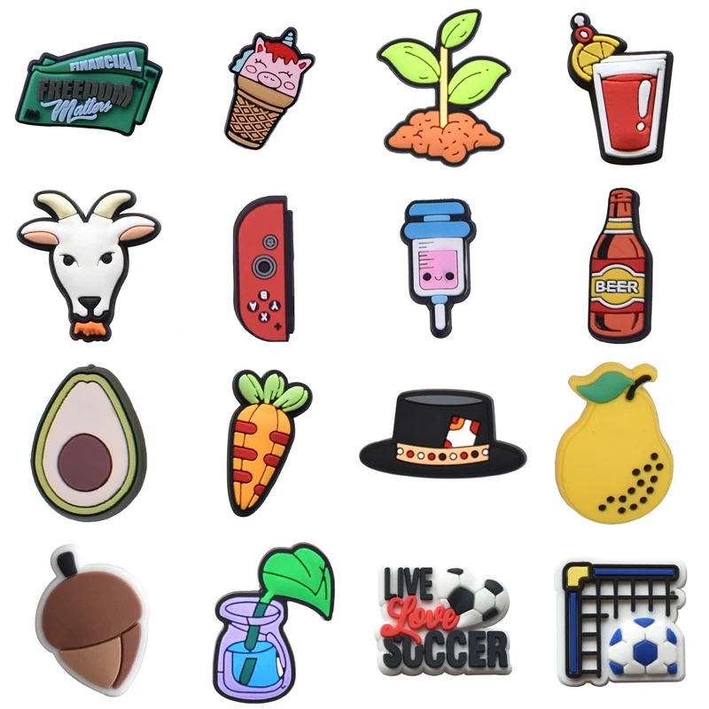 Women Charm Shoe Charms Accessories Decorations PVC Buckle Decorations for Crocs Wholesale Bulk Gifts Pins Shoes Accessories
Women Charm Shoe Charms Accessories Decorations PVC Buckle Decorations for Crocs Wholesale Bulk Gifts Pins Shoes Accessories