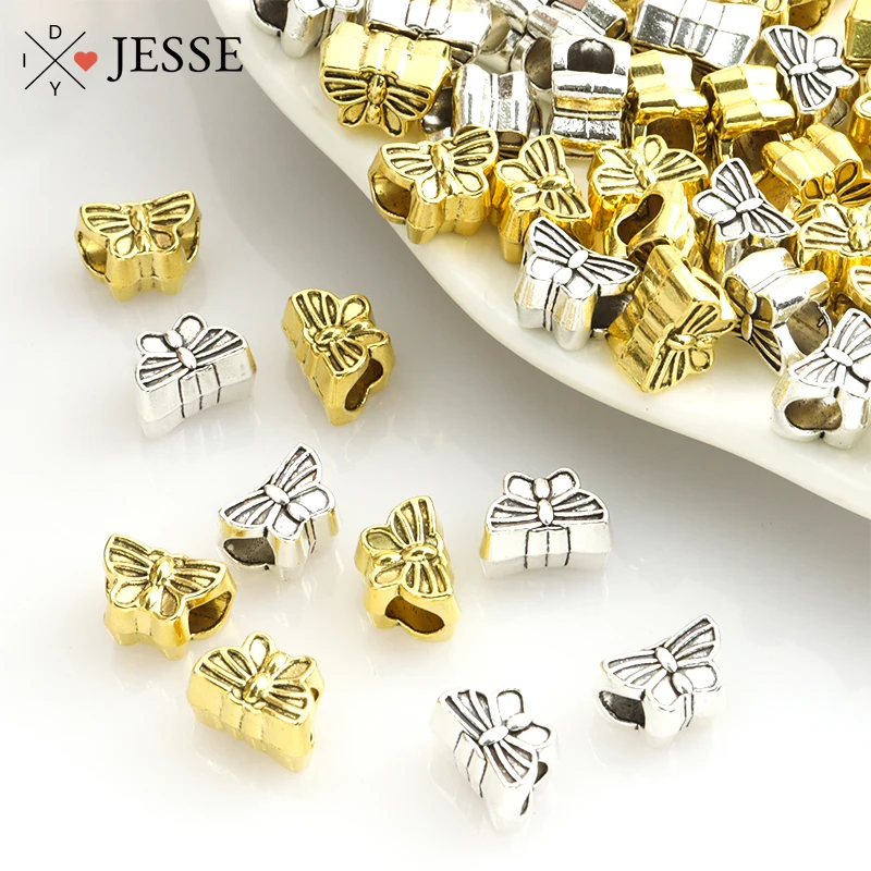 10pcs Antique Silver Plated Butterfly Spacer Bead Charm Big Hole Insects Loose Bead for Jewelry Making DIY Bracelet Accessories
10pcs Antique Silver Plated Butterfly Spacer Bead Charm Big Hole Insects Loose Bead for Jewelry Making DIY Bracelet Accessories