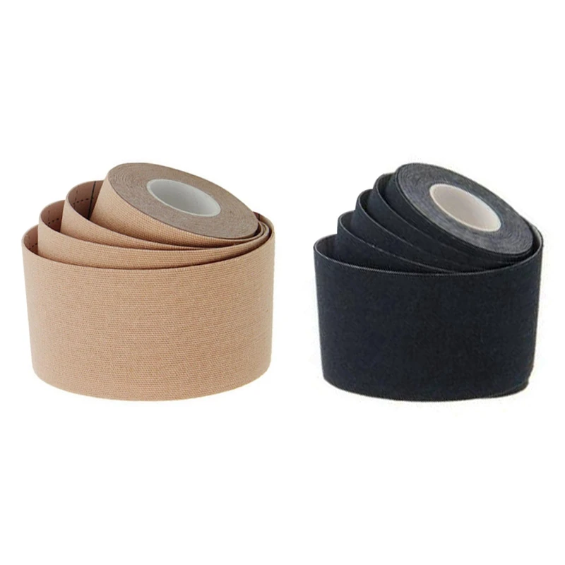 2PCS Sport Kinesiology Athletic Tape-Sports Injury Tape For Knee,Joint,Muscle Kinetic Tape Tape, Black & Skin Color
2PCS Sport Kinesiology Athletic Tape-Sports Injury Tape For Knee,Joint,Muscle Kinetic Tape Tape, Black & Skin Color