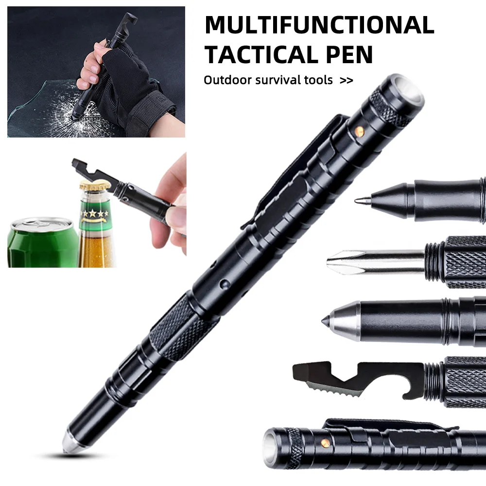 Mobile Phone Stand Tactical Pen Self Defense Pen Multifunctional Tactical Pen Touch Screen Pen Outdoor Survival Tool
Mobile Phone Stand Tactical Pen Self Defense Pen Multifunctional Tactical Pen Touch Screen Pen Outdoor Survival Tool