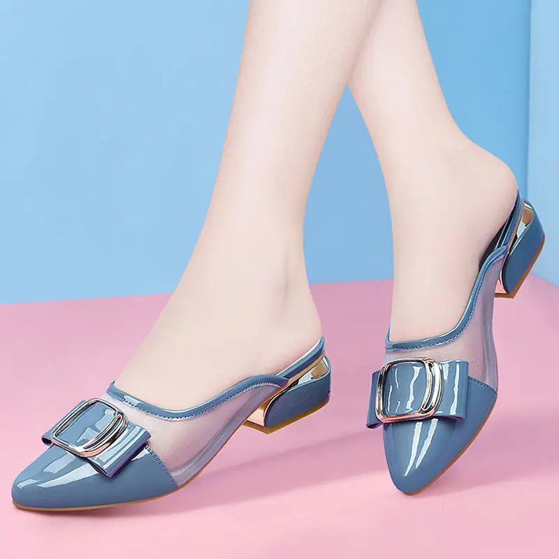 Women's classic blue pu leather square heel high heels Ladies sweet stiletto high heels Women casual high heels
Women's classic blue pu leather square heel high heels Ladies sweet stiletto high heels Women casual high heels