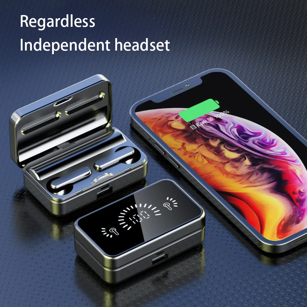 Bluetooth-гарнитура беспроводная, компактные наушники, спортивные водонепроницаемые зеркальные игровые музыкальные звонки, белый цвет
Bluetooth-гарнитура беспроводная, компактные наушники, спортивные водонепроницаемые зеркальные игровые музыкальные звонки, белый цвет