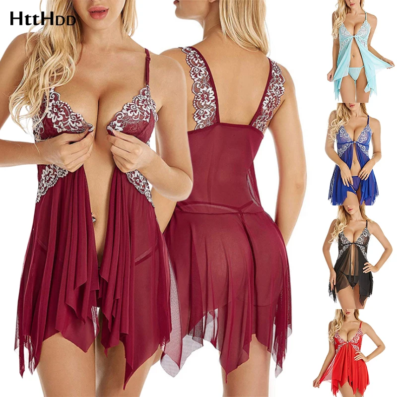 Женская пижама с открытой грудью, эротическое нижнее белье с застежкой спереди, комбинация, ночное платье, сексуальное прозрачное кружевно...
Женская пижама с открытой грудью, эротическое нижнее белье с застежкой спереди, комбинация, ночное платье, сексуальное прозрачное кружевно...