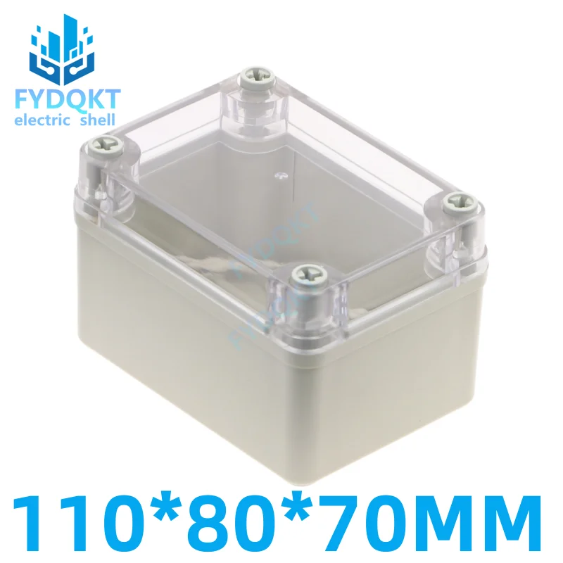 1pcs 110x80x70mm IP67 ABS Switch Box Plastic Outdoor project box Enclosure Cover Clear Waterproof Junction Box diy case
1pcs 110x80x70mm IP67 ABS Switch Box Plastic Outdoor project box Enclosure Cover Clear Waterproof Junction Box diy case