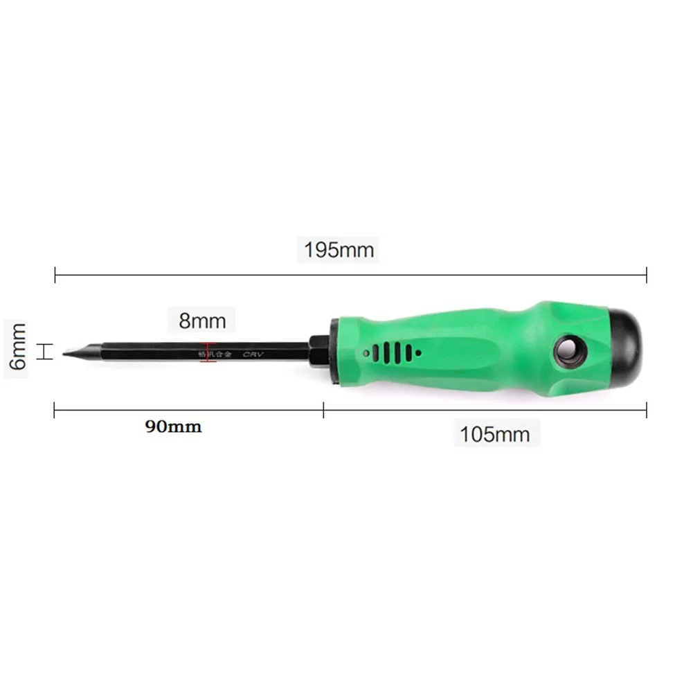 1pc Plastic Double Heads Slotted Cross Screwdriver Manual Detachable Dual-purpose Head Repair Hand Tool For Electronic Equipment
1pc Plastic Double Heads Slotted Cross Screwdriver Manual Detachable Dual-purpose Head Repair Hand Tool For Electronic Equipment