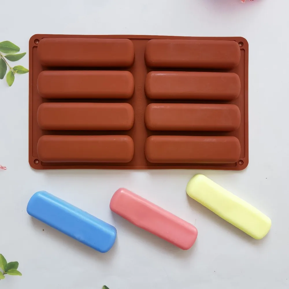 10 Hole Finger Shape Cylinder Silicone Ice Cube Mould Cookies Ice Cream Chocolate Baking Mold
10 Hole Finger Shape Cylinder Silicone Ice Cube Mould Cookies Ice Cream Chocolate Baking Mold