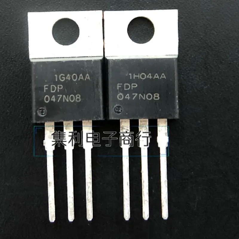 3 шт./партия FDP047N08 047N08 TO-220 75V 164A полевой МОП-транзистор
3 шт./партия FDP047N08 047N08 TO-220 75V 164A полевой МОП-транзистор