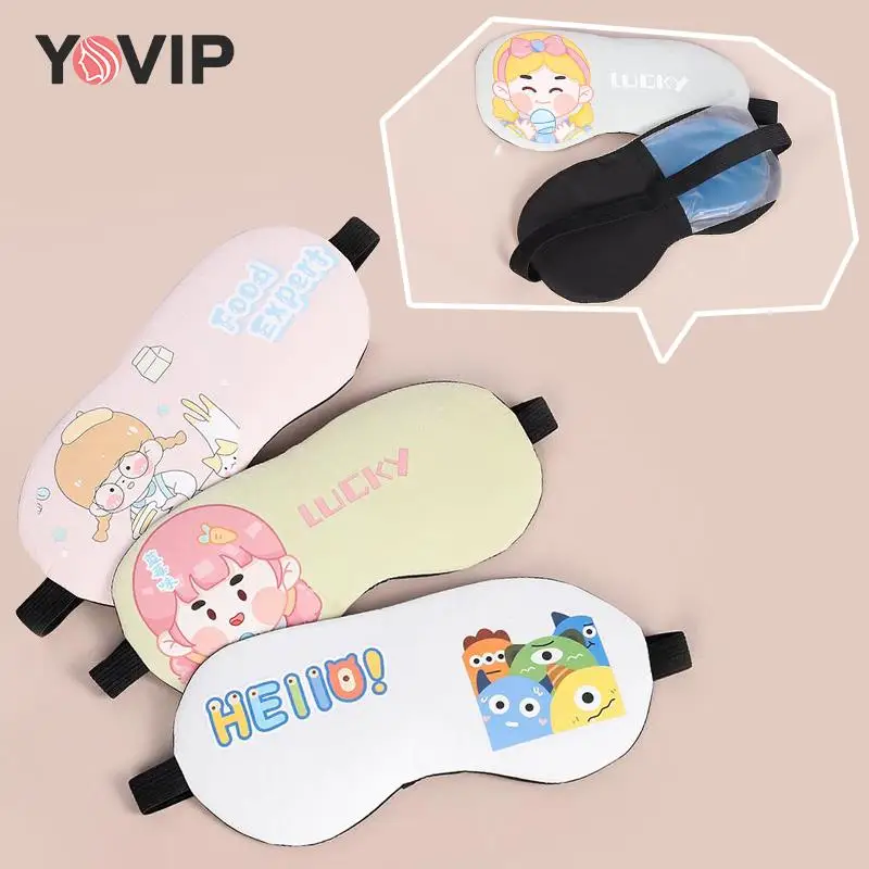1pc Ice Pack Eye Patch Sleep Facial Mask Soft Silk Eye Shade Cold Comfort Sleeping Eyeshade Pattern Random
1pc Ice Pack Eye Patch Sleep Facial Mask Soft Silk Eye Shade Cold Comfort Sleeping Eyeshade Pattern Random