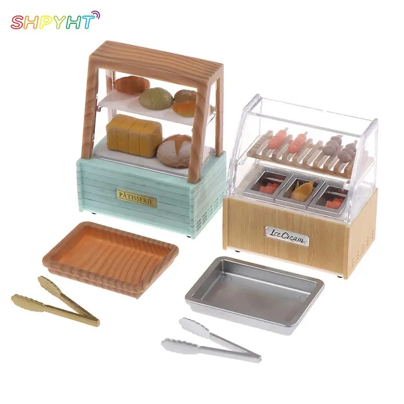 1Set 1:12 Dollhouse Miniature Pantry Bread Cake Display Cabinet BBQ Cabinet with Tray BBQ Skewers Sausages Bread Food Model
1Set 1:12 Dollhouse Miniature Pantry Bread Cake Display Cabinet BBQ Cabinet with Tray BBQ Skewers Sausages Bread Food Model