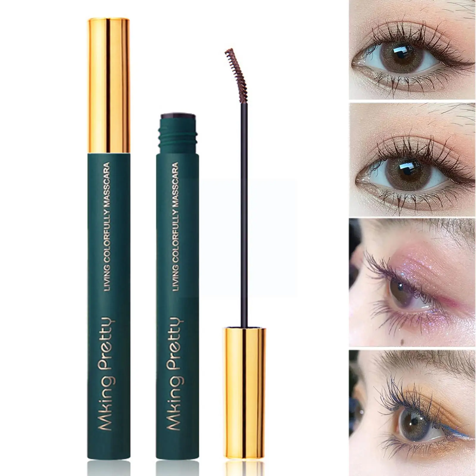 4 Color Mascara Waterproof Curly Long And Dense Colored Quick-drying Professional Extension Tool Eyelash Makeup Mascara Mas Y7U2
4 Color Mascara Waterproof Curly Long And Dense Colored Quick-drying Professional Extension Tool Eyelash Makeup Mascara Mas Y7U2