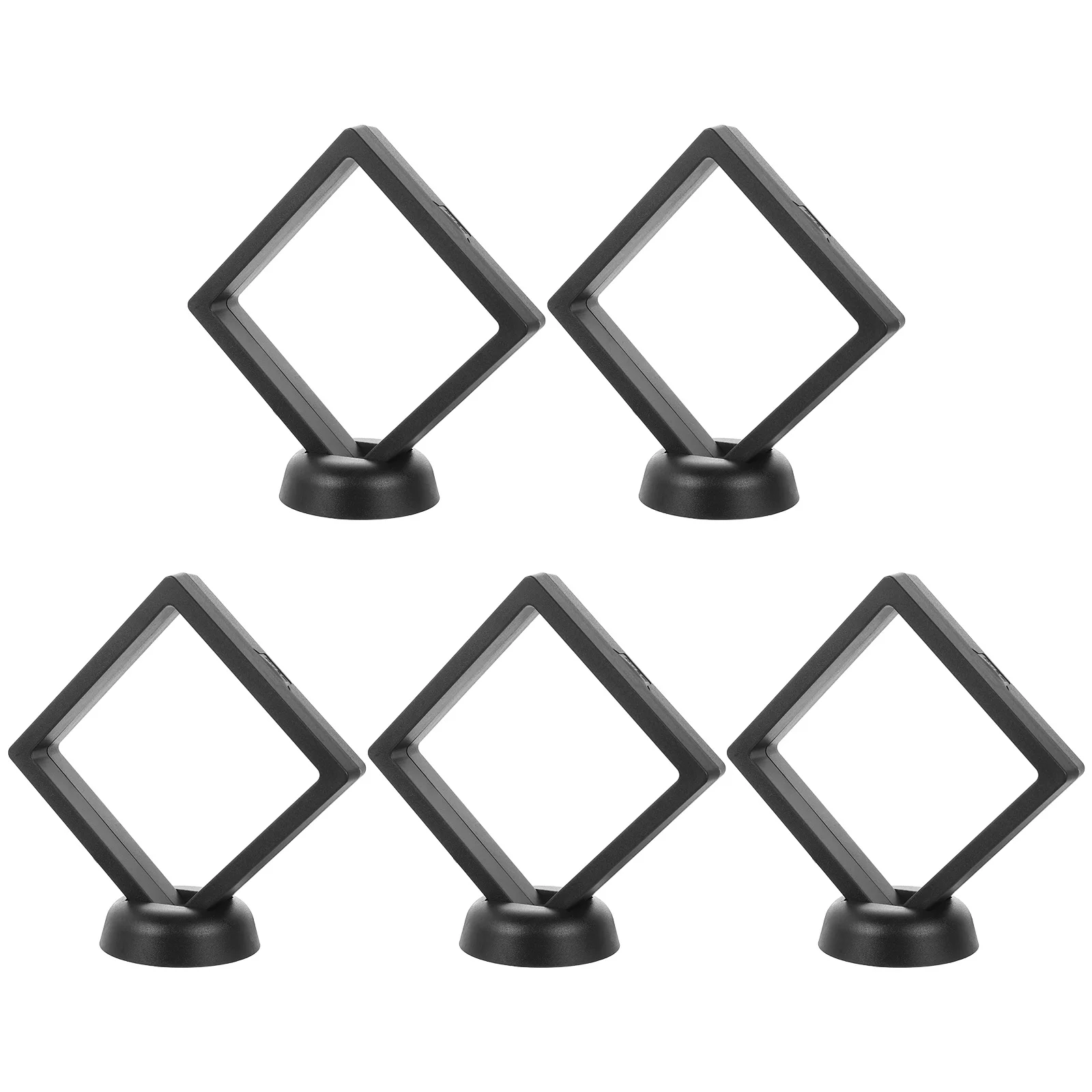 5 Pcs Ornament Display Stand 3d Floating Case Jewelry Suspension Frame Earring Box Monitor
5 Pcs Ornament Display Stand 3d Floating Case Jewelry Suspension Frame Earring Box Monitor