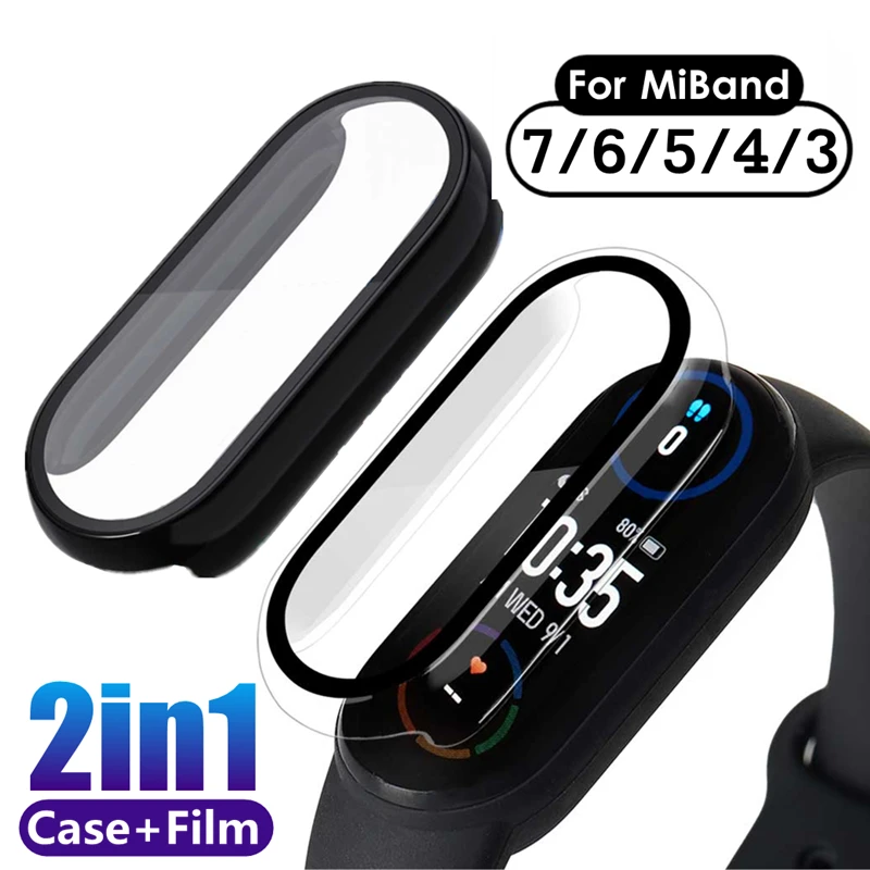 3D Film+Case For Xiaomi Mi Band 7 NFC 6 5 4 3 Full Cover Anti-scratch Screen Protector Overall Bumper For MiBand 7 6 5 4 3 Mi7
3D Film+Case For Xiaomi Mi Band 7 NFC 6 5 4 3 Full Cover Anti-scratch Screen Protector Overall Bumper For MiBand 7 6 5 4 3 Mi7