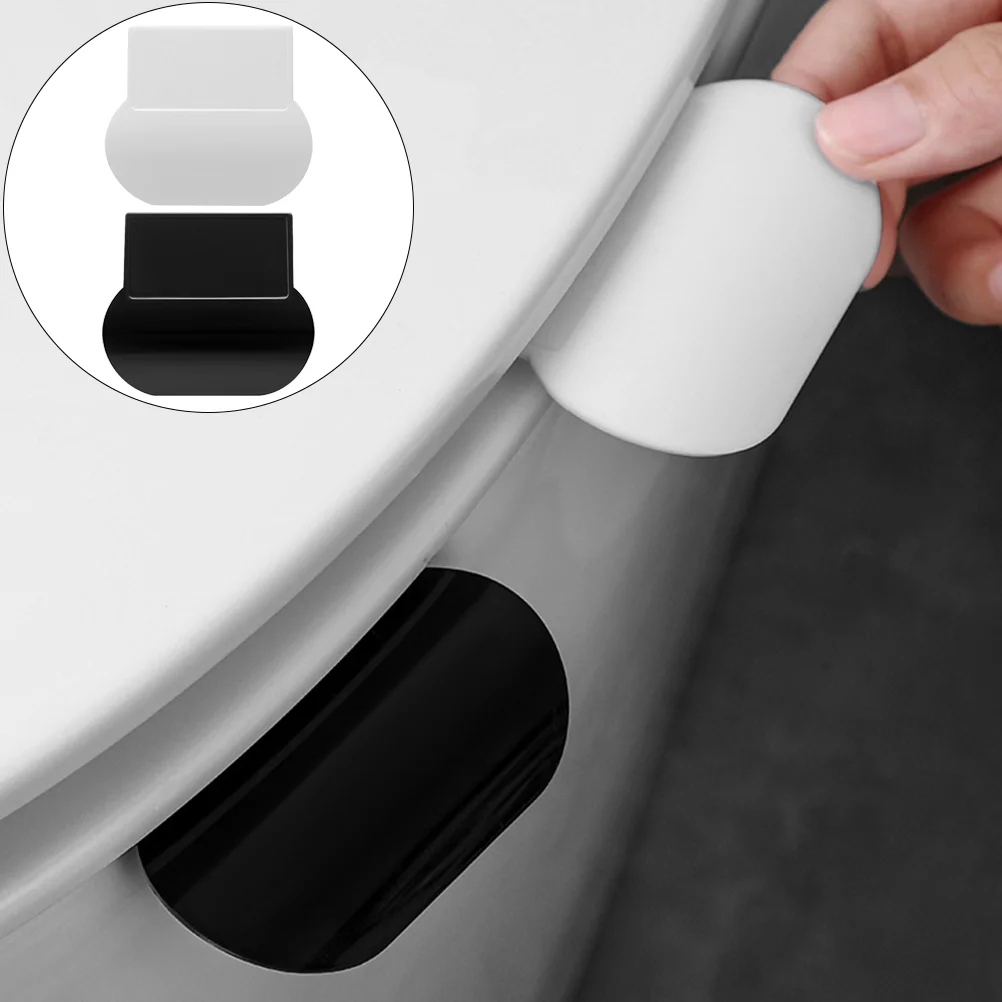 Toilet Raise Lifters: 6pcs Toilet Lid Handle Clean Lift Raise for Avoiding Touching The Lid White+ Black Seat Bowl
Toilet Raise Lifters: 6pcs Toilet Lid Handle Clean Lift Raise for Avoiding Touching The Lid White+ Black Seat Bowl