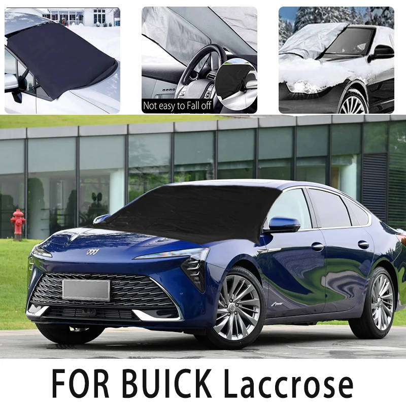 

Автомобильный Снежный чехол, передний чехол для BUICK Laccrose, защита от снега, теплоизоляция, защита от солнца, ветра, мороза, автомобильные аксессуары