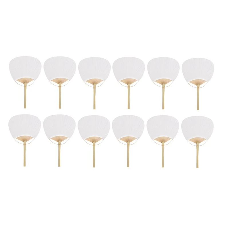 Wedding White Paddle Fan 12Pcs Bamboo Handle Blank Calligraphy Painting Blank Group Fan White Fan Summer
Wedding White Paddle Fan 12Pcs Bamboo Handle Blank Calligraphy Painting Blank Group Fan White Fan Summer