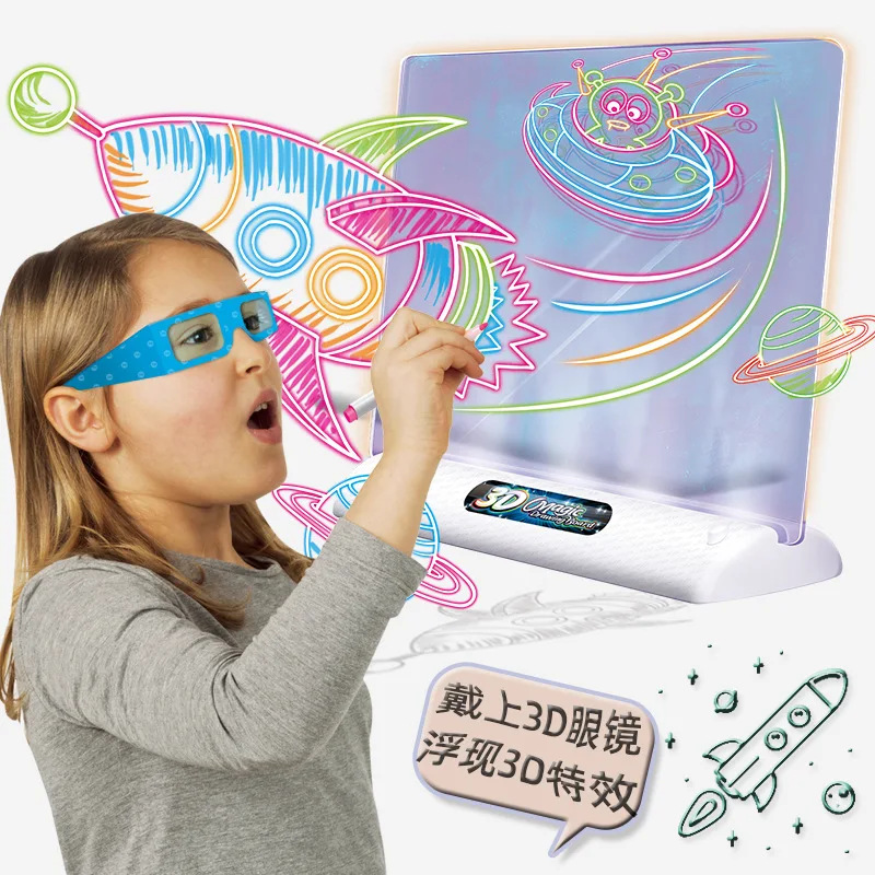 3d Drawing Board Three-Dimensional Writing Board Graffiti Board Educational Children'S Toy Drawing Board
3d Drawing Board Three-Dimensional Writing Board Graffiti Board Educational Children'S Toy Drawing Board