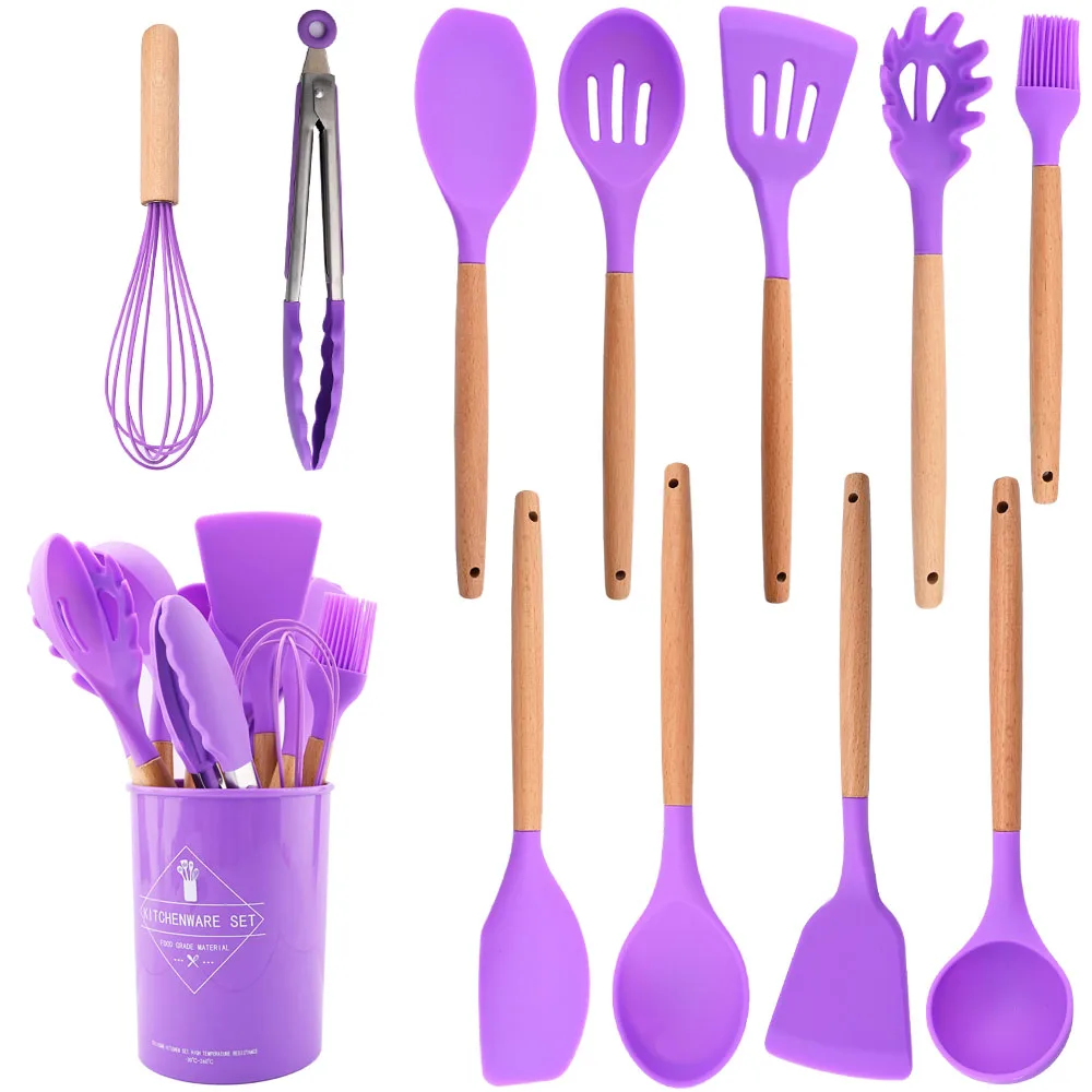 Wooden Silicone Kitchen Utensil Nonstick Cooking Utensils Spoon Soup Ladle Turner Pancake Spatula Tong Cookware Baking Gadget
Wooden Silicone Kitchen Utensil Nonstick Cooking Utensils Spoon Soup Ladle Turner Pancake Spatula Tong Cookware Baking Gadget
