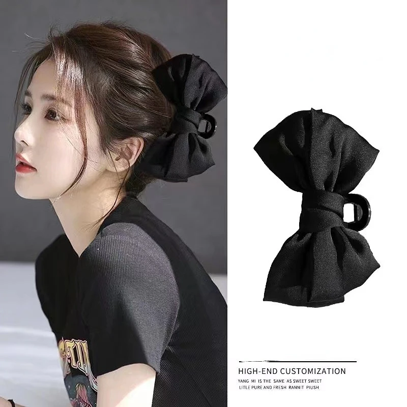 Большой двухсторонний зажим для волос с бантом, зажим для волос с акулой, аксессуары для волос, всесезонный повседневный головной убор
Большой двухсторонний зажим для волос с бантом, зажим для волос с акулой, аксессуары для волос, всесезонный повседневный головной убор