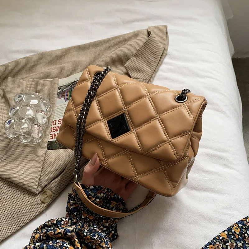 Embroidery Thread Shoulder Bag PU Leather Crossbody Bag Fashion New Chains Armpit Bags Ladies Shopping Ladies Hand Purse Bolsa
Embroidery Thread Shoulder Bag PU Leather Crossbody Bag Fashion New Chains Armpit Bags Ladies Shopping Ladies Hand Purse Bolsa
