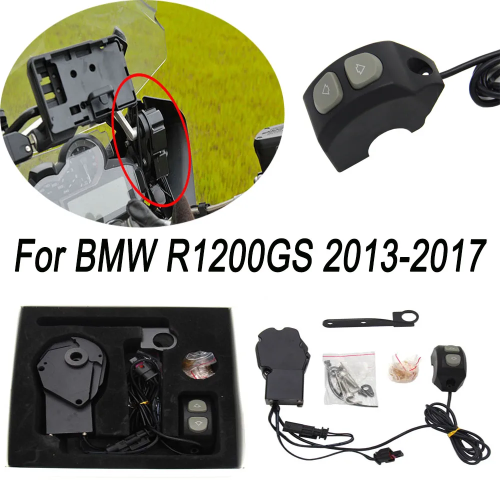 Ветровой подъемник для ветрового стекла мотоцикла, дистанционный переключатель для BMW R1200GS ADV 2013-2017
Ветровой подъемник для ветрового стекла мотоцикла, дистанционный переключатель для BMW R1200GS ADV 2013-2017