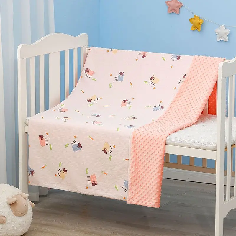 Spring Autumn Cotton Gauze Children's Blanket Home Double-sided Baby Blanket Cartoon Soft Skin-friendly Short Fleece Blanket
Spring Autumn Cotton Gauze Children's Blanket Home Double-sided Baby Blanket Cartoon Soft Skin-friendly Short Fleece Blanket