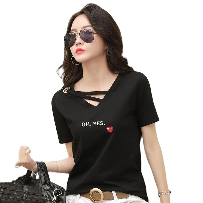 2023 New Fashion Summer T-shirt Women Clothing Colorful Flower Heart Print Female T Shirts Lady Short Sleeve Harajuku Tee Shirt
2023 New Fashion Summer T-shirt Women Clothing Colorful Flower Heart Print Female T Shirts Lady Short Sleeve Harajuku Tee Shirt