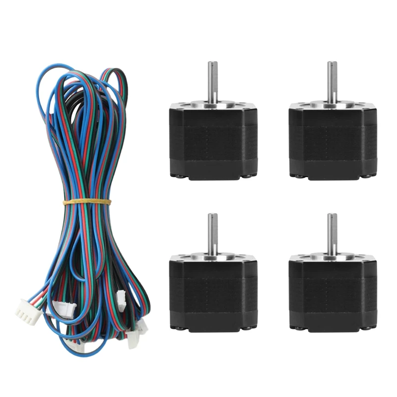 4Pcs 17HS3401 Step Motor For NEMA17 Stepper Motor High Torque Bipolar DC Step Motor Kit
4Pcs 17HS3401 Step Motor For NEMA17 Stepper Motor High Torque Bipolar DC Step Motor Kit