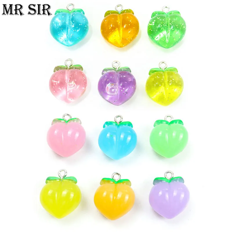 10pcs Transparent Peach Flat Resin Charms For Jewelry Making Pendant Necklaces Earring DIY Creative Handmade Finding Accessories
10pcs Transparent Peach Flat Resin Charms For Jewelry Making Pendant Necklaces Earring DIY Creative Handmade Finding Accessories