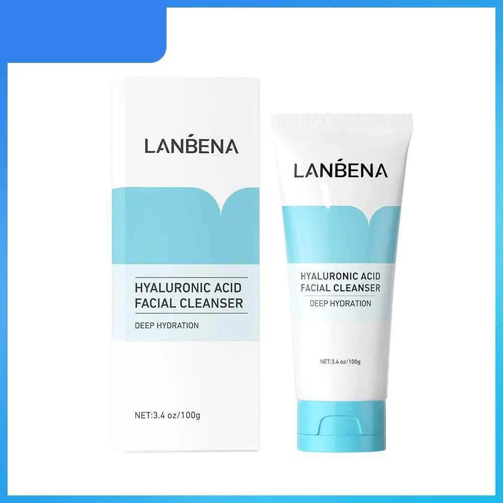Hyaluronic Acid Facial Cleanser Face Washing Cream Clean Skin Pores Oil Control Facial Cleanser Beauty Skin Care 100g Face Care
Hyaluronic Acid Facial Cleanser Face Washing Cream Clean Skin Pores Oil Control Facial Cleanser Beauty Skin Care 100g Face Care