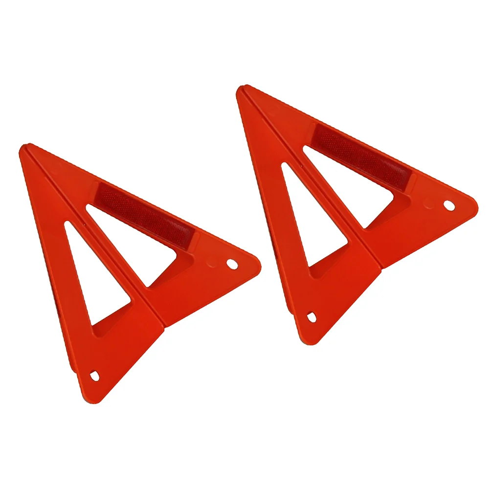 2 Sets Tool Warning Sign Red Car Triangle Reflector Plastic Road Emergency Triangles
2 Sets Tool Warning Sign Red Car Triangle Reflector Plastic Road Emergency Triangles