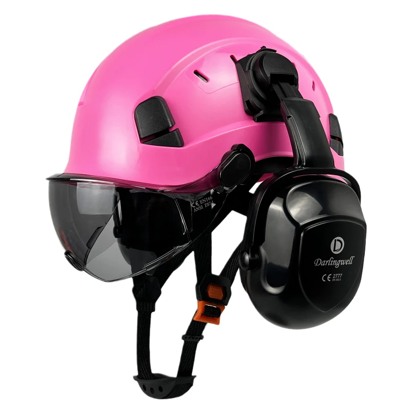 CE Construction Safety Helmet With Goggles For Engineer Visor Earmuff CE ABS Hard Hat Work Cap For Men ANSI Industrial
CE Construction Safety Helmet With Goggles For Engineer Visor Earmuff CE ABS Hard Hat Work Cap For Men ANSI Industrial
