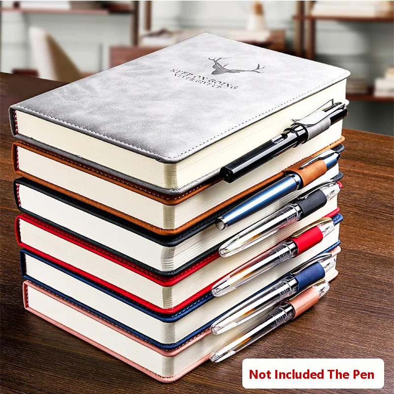 360 Pages Super Thick Wax Sense Leather A5 Journal Notebook Daily Business Office Work Notebooks Notepad Diary School Supplies
360 Pages Super Thick Wax Sense Leather A5 Journal Notebook Daily Business Office Work Notebooks Notepad Diary School Supplies