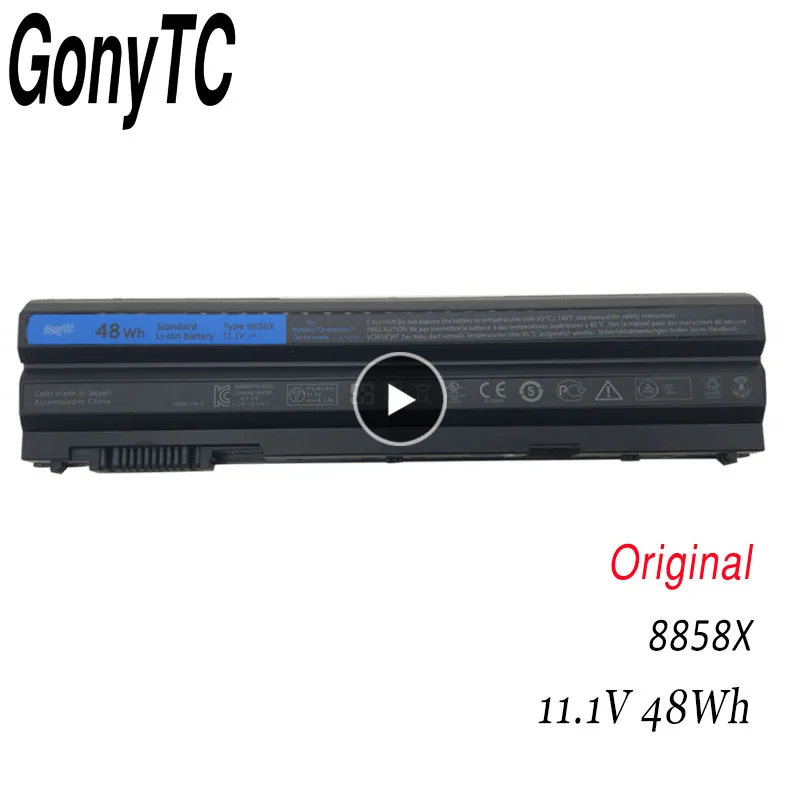 GONYTC 8858x New Laptop Battery for Dell Inspiron 15 8858x E6420 7520 5520 5720 7720 T54FJ Vostro 3460 3560
GONYTC 8858x New Laptop Battery for Dell Inspiron 15 8858x E6420 7520 5520 5720 7720 T54FJ Vostro 3460 3560