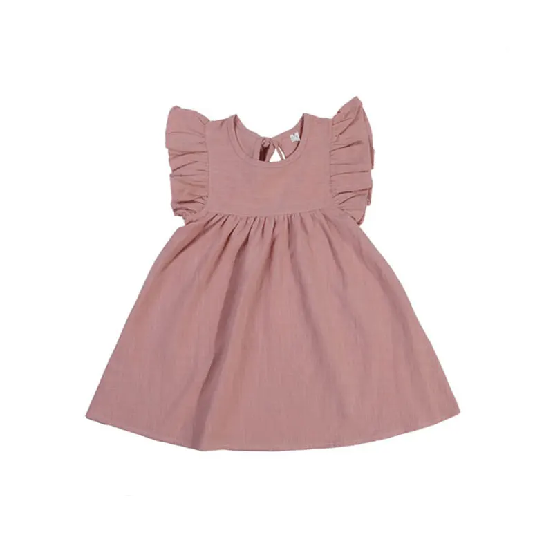 Summer Kids Girls Casual Dresses Fashion Solid Girls Dress Cotton Sleeveless Children Clothing Girls Dresses 2-6 Years
Summer Kids Girls Casual Dresses Fashion Solid Girls Dress Cotton Sleeveless Children Clothing Girls Dresses 2-6 Years
