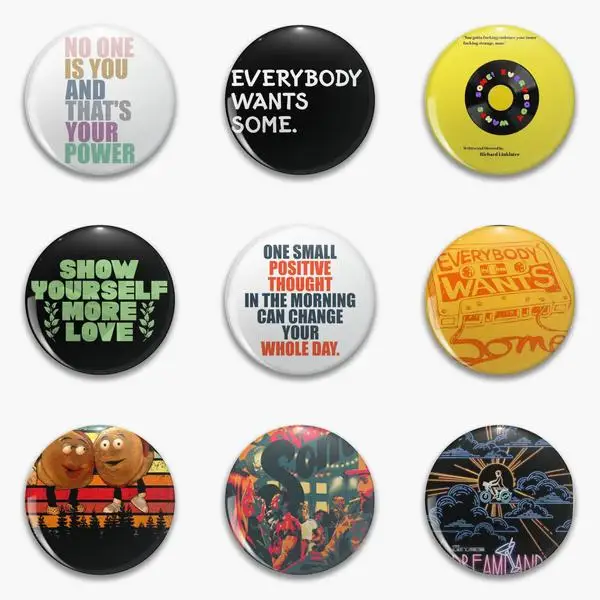 Everybody Wants Some No One Is You And Thats Your Power Soft Button Pin Customizable Brooch Metal Clothes Cartoon Jewelry Gift
Everybody Wants Some No One Is You And Thats Your Power Soft Button Pin Customizable Brooch Metal Clothes Cartoon Jewelry Gift