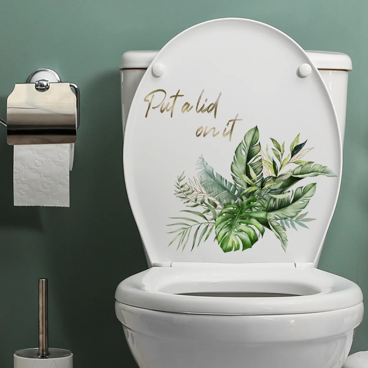 2023 New English Phrase Green Wall Stickers Shoe Cabinet Toilet Decals Bathroom Wall Stickers Can Be Removed
2023 New English Phrase Green Wall Stickers Shoe Cabinet Toilet Decals Bathroom Wall Stickers Can Be Removed