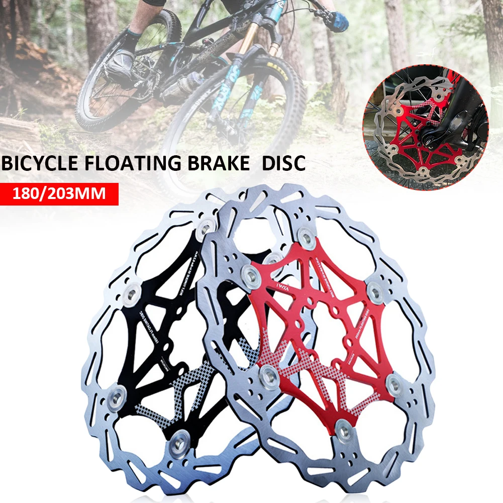 Bicycle Brake 180mm/203mm Disc Brake MTB DH Disc Rotors Hydreaulic Brake Pad Float Multicolor Brake Pad Bicycle Parts
Bicycle Brake 180mm/203mm Disc Brake MTB DH Disc Rotors Hydreaulic Brake Pad Float Multicolor Brake Pad Bicycle Parts