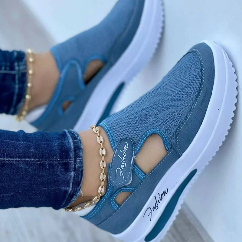 Women Mesh Casual Sneakers 2023 Summer Hollow Breathable Sport Platform Shoes Non-Slip Comfort Fashion Design Ladies Footwear
Women Mesh Casual Sneakers 2023 Summer Hollow Breathable Sport Platform Shoes Non-Slip Comfort Fashion Design Ladies Footwear