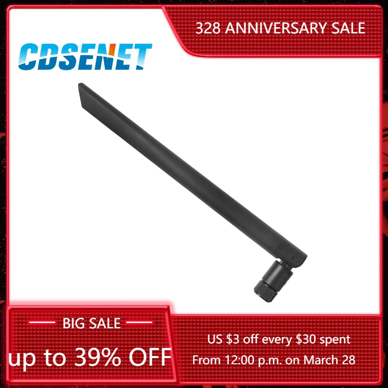 2pc/lot High Gain WIFI Antenna For GPRS NB-IOT 3g 4g Flexible Antena CDSENET TXGN-JKD-20 3.0dBi Omnidirectional Antena Wifi
2pc/lot High Gain WIFI Antenna For GPRS NB-IOT 3g 4g Flexible Antena CDSENET TXGN-JKD-20 3.0dBi Omnidirectional Antena Wifi