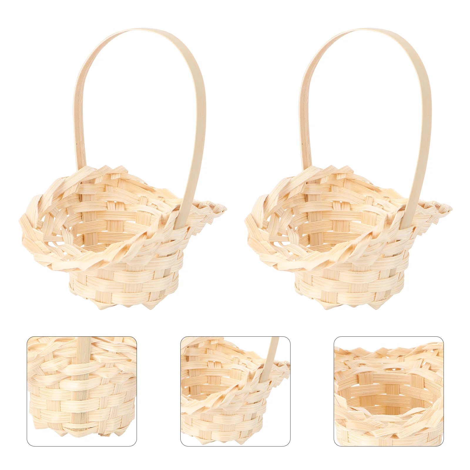5 Pcs Mini Furniture Bamboo Flower Basket Practical Sundry Baskets Wicker 9x8cm Delicate Gift Wrapping Khaki Wooden Child
5 Pcs Mini Furniture Bamboo Flower Basket Practical Sundry Baskets Wicker 9x8cm Delicate Gift Wrapping Khaki Wooden Child